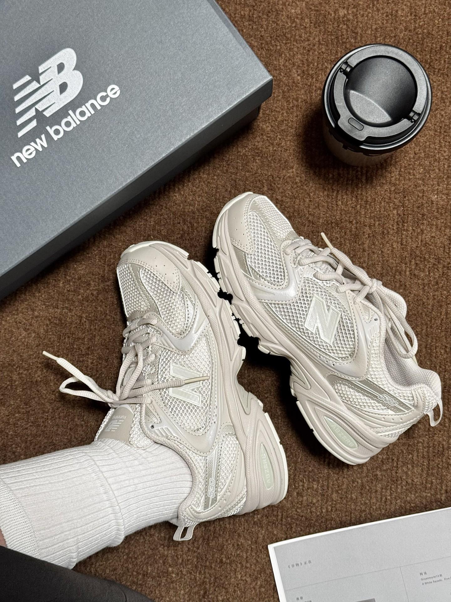 🤍ྀིNew balance 530!复古奶白色也泰百搭耐看了叭